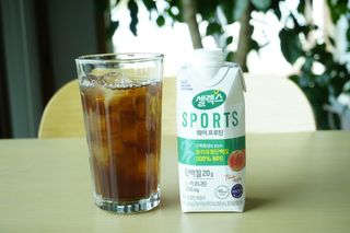 셀렉스스포츠 셀렉스 스포츠 웨이 프로틴 복숭아_ 330ml x 12팩 — 5점을 준 리뷰어가 2021년 4월 올린 사용 사진