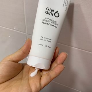 GINGER6 하이드레이팅 진저 워터 폼클렌징 — 5점을 준 리뷰어가 2021년 10월 올린 사용 사진