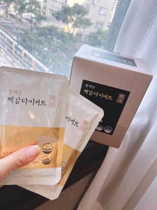 보의당 왕혜문 체감다이어트 — 4점을 준 리뷰어가 2022년 3월 올린 사용 사진