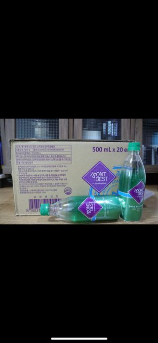 몽베스트 Montbest with Sparkling water Plain 20병 — 5점을 준 리뷰어가 2023년 3월 올린 사용 사진