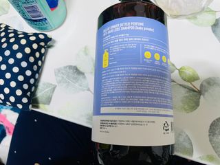달리프 진저 베러 퍼퓸 탈모 완화 샴푸 1000ml 향 3종 — 5점을 준 리뷰어가 2021년 1월 올린 사용 사진