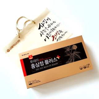 서울약사신협_투데이홍삼정플러스스틱_10g x 60포 — 5점을 준 리뷰어가 2021년 8월 올린 사용 사진