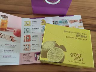 몽베스트 위드더 블랜딩 하우스 _레몬 블랙티 — 5점을 준 리뷰어가 2023년 1월 올린 사용 사진