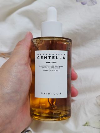 [스킨1004] 마다가스카르 센텔라 앰플 100ml — 5점을 준 리뷰어가 2024년 5월 올린 사용 사진