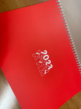 리훈 2023년 곰부 체크리스트 위클리 다이어리 — 3.5점을 준 리뷰어가 2022년 11월 올린 사용 사진