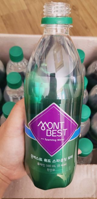 몽베스트 Montbest with Sparkling water Plain 20병 — 5점을 준 리뷰어가 2022년 9월 올린 사용 사진