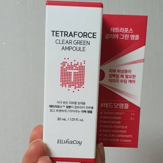 엘리샤코이 테트라포스 클리어 그린 앰플 — 5점을 준 리뷰어가 2021년 5월 올린 사용 사진