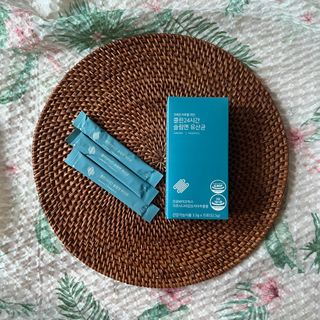 클린24시간 슬림앤유산균 1박스 (3.5g X 15포) — 4점을 준 리뷰어가 2022년 8월 올린 사용 사진
