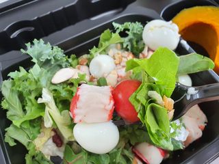 참살이도시락 작심삼일 샐러드도시락 3개 맛보기 새벽배송 또는 택배배송 — 5점을 준 리뷰어가 2021년 8월 올린 사용 사진