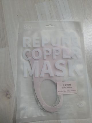 [에이블밤부] 리퓨어 쿠퍼 마스크 10color — 5점을 준 리뷰어가 2021년 1월 올린 사용 사진