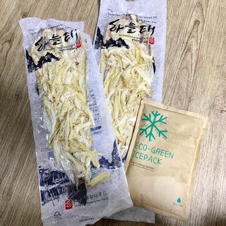 [오늘바스켓] 용대리 손질하늘태 130g — 5점을 준 리뷰어가 2021년 5월 올린 사용 사진