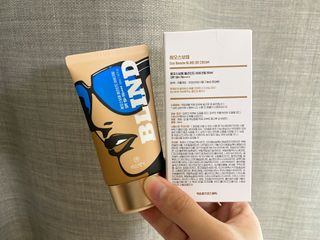 약손명가코스메틱 에오스보떼 블라인드 비비크림 50ml — 4.5점을 준 리뷰어가 2021년 8월 올린 사용 사진