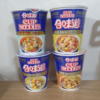 NISSIN 닛신 컵누들  4종 - 씨푸드오리지날, 씨푸드 스파이시, 씨푸드 커리, 씨푸드 XO소스 — 5점을 준 리뷰어가 2022년 12월 올린 사용 사진