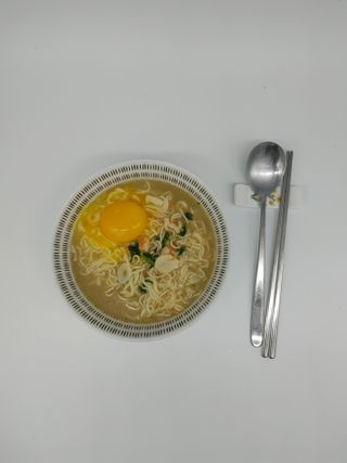[풀무원] 자연은맛있다 정면, 백면, 홍면  세트 — 3.5점을 준 리뷰어가 2021년 4월 올린 사용 사진