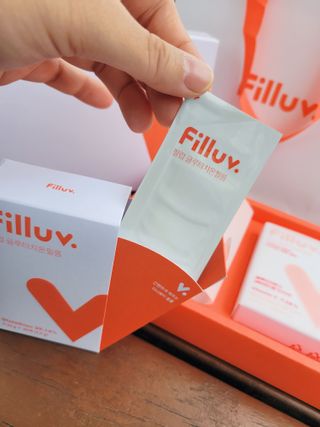 filluv 필럽 필럽 글루타치온 필름 — 5점을 준 리뷰어가 2022년 5월 올린 사용 사진