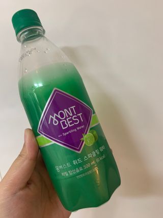 몽베스트 Montbest with Sparkling water Lime20병 — 5점을 준 리뷰어가 2021년 10월 올린 사용 사진