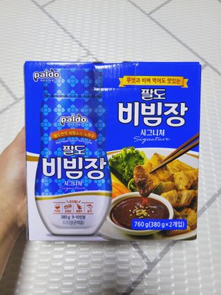 팔도비빔장 시그니처 380g 2개 — 5점을 준 리뷰어가 2022년 1월 올린 사용 사진