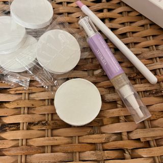 1+2 뷰젤 매직케어 손톱영양제+스톤푸셔+코인타올 셀프 네일케어 — 5점을 준 리뷰어가 2022년 10월 올린 사용 사진