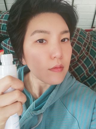 셀바이져 지우개 미스트 피부 보호 입주변 트러블 진정 케어 아기 안개분사 미스트 — 5점을 준 리뷰어가 2021년 3월 올린 사용 사진