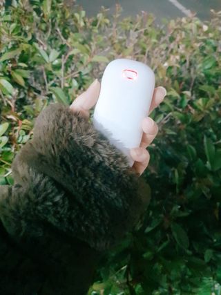 바이탭 핸드 워머 손난로 — 5점을 준 리뷰어가 2021년 1월 올린 사용 사진