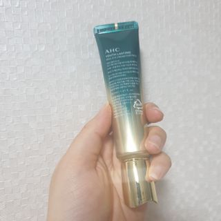 [NEW 탄력유턴 아이크림] AHC 유스 래스팅 리얼 아이크림 포 페이스 — 5점을 준 리뷰어가 2021년 3월 올린 사용 사진