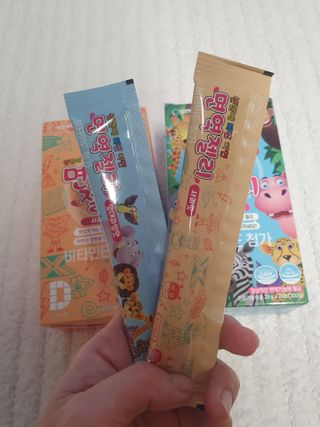 다나음 셀렌에 빠진 아연면역젤리 열대과일맛+사과맛 — 5점을 준 리뷰어가 2021년 3월 올린 사용 사진