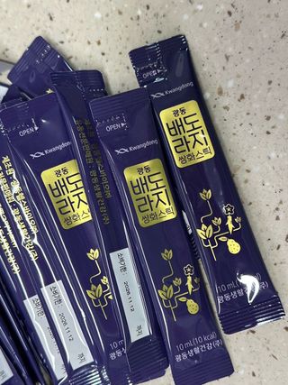 광동생활건강 프리 [광동] 배도라지 쌍화스틱 10mL x 100포 — 5점을 준 리뷰어가 2025년 3월 올린 사용 사진