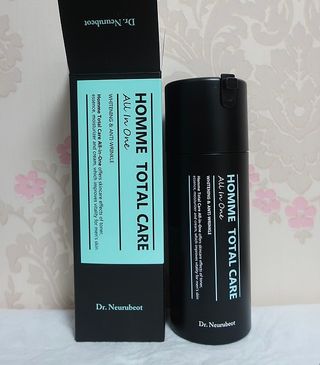 Dr.느루벗 느루벗 옴므 토탈 케어 올인원 118ml 남자 남성 스킨 로션 에센스 크림 화장품 — 5점을 준 리뷰어가 2021년 5월 올린 사용 사진