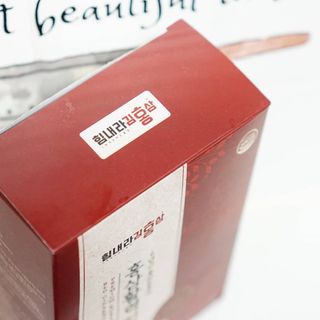 힘내라김홍삼 홍삼활력진 50ml x 5포 — 3.5점을 준 리뷰어가 2021년 4월 올린 사용 사진