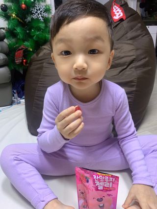 [팔도] 잔망루피젤리 믹스베리맛 42g 8개 — 5점을 준 리뷰어가 2022년 1월 올린 사용 사진