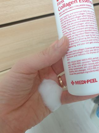 메디필 레드 락토 퍼스트 콜라겐 에센스 — 5점을 준 리뷰어가 2021년 1월 올린 사용 사진