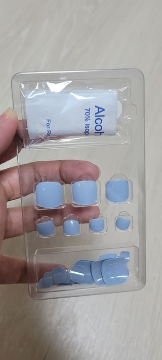 틸디앤 에어플렉스 젤리핏 페디팁 — 5점을 준 리뷰어가 2021년 7월 올린 사용 사진