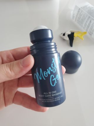 [바록스] 류현진 올인원 바디릴렉싱 몬스터겔 50ml — 5점을 준 리뷰어가 2021년 3월 올린 사용 사진