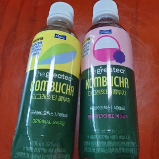 더그레잇티 콤부차 300ml *12개입 (오리지널 6개+베리리치 6개) — 5점을 준 리뷰어가 2022년 7월 올린 사용 사진