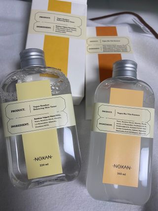 [녹산] 비건 대나무 밸런싱 수분 토너 + 비건 바이오 비타 에센스 — 4점을 준 리뷰어가 2022년 9월 올린 사용 사진