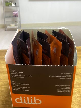 딜립 이너프 그래놀라 초코 — 4.5점을 준 리뷰어가 2022년 12월 올린 사용 사진