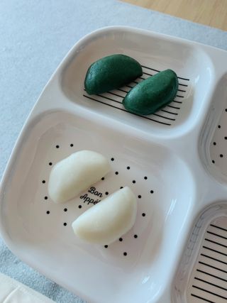 종로복떡방 레트로 3총사 바람떡 세트 — 5점을 준 리뷰어가 2021년 5월 올린 사용 사진