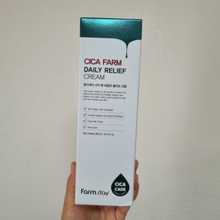 팜스테이  시카팜 데일리 릴리프 크림 — 5점을 준 리뷰어가 2022년 10월 올린 사용 사진