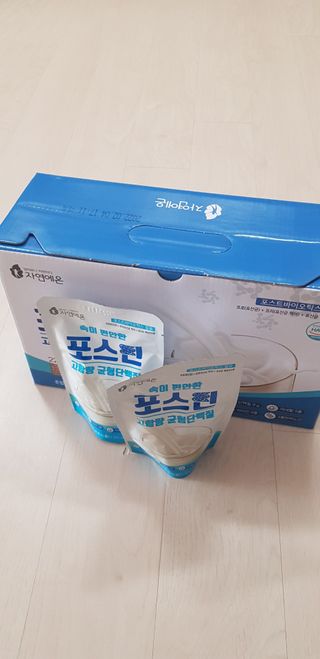 자연에온 마시는 프로틴 고함량 균형단백질 음료 포스틴 125ml 10개입 1BOX — 4.5점을 준 리뷰어가 2021년 4월 올린 사용 사진