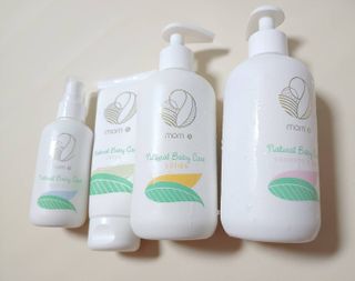 mom e 맘이 내추럴 베이비 케어 크림+바디오일 — 4점을 준 리뷰어가 2021년 1월 올린 사용 사진