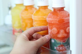 탐라원 제주의 맛, 몬딱주스 4종세트 - 한라봉몬딱주스, 천혜향몬딱주스, 청귤에이드, 당근몬딱주스 — 4.5점을 준 리뷰어가 2021년 8월 올린 사용 사진