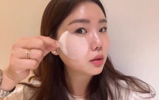 리더스코스메틱 리더스 카밍 바이오틱스 퀵 수딩 패드 — 4점을 준 리뷰어가 2022년 5월 올린 사용 사진