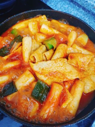 응큼떡볶이 — 3점을 준 리뷰어가 2021년 3월 올린 사용 사진