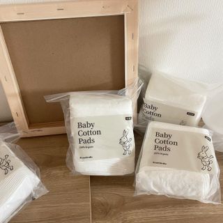 디어엘로디 프리미엄 유기농 베이비 솜티슈 40매 3 + 1 PACK — 5점을 준 리뷰어가 2021년 3월 올린 사용 사진