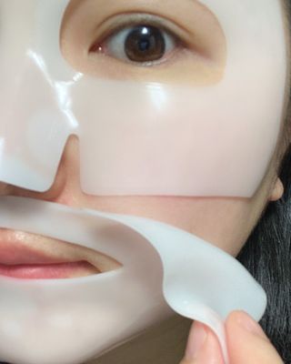 101스킨 영앤리치 하이드로겔 마스크팩 — 5점을 준 리뷰어가 2021년 3월 올린 사용 사진