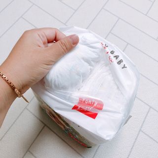 쿠잉 에어드라이  풀커버 팬티기저귀 (L/XL/XXL/XXXL) 1팩 — 5점을 준 리뷰어가 2022년 12월 올린 사용 사진