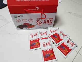 농업회사법인조은 내 몸에 조은 ABC 주스 — 5점을 준 리뷰어가 2021년 10월 올린 사용 사진