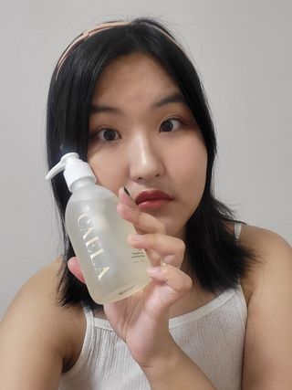 카엘라 락토 다마스크 로즈 여성청결제 젤 기획세트 — 5점을 준 리뷰어가 2023년 6월 올린 사용 사진