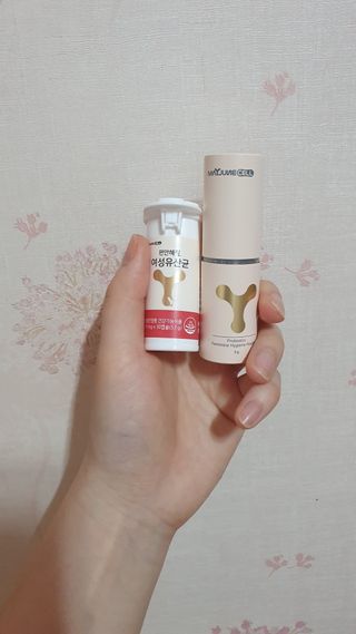메이준뉴트리 메이준쎌 편안해질 Y케어 유산균 — 5점을 준 리뷰어가 2021년 2월 올린 사용 사진
