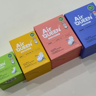에어퀸 뉴브레스 유기농 생리대 4종 (팬티라이너 20P + 중형 10P + 대형 10P + 오버나이트 8P)_체험단 2차 — 5점을 준 리뷰어가 2024년 11월 올린 사용 사진